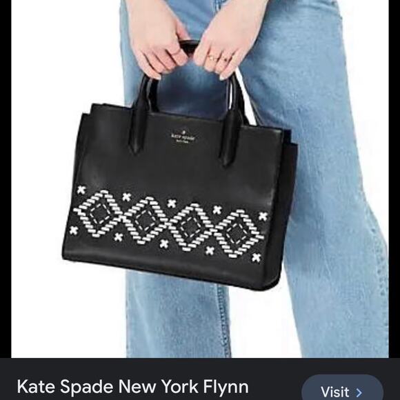 Kate Spade New York Flynn Street Meriweather Satchel Purse Pocketbook Bag - Picture 1 of 7